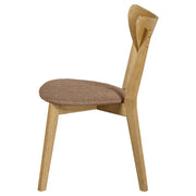 Elowen Wood Dining Side Chair Light Walnut (Set of 2) - 108442