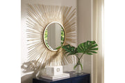 Elspeth Gold Finish Accent Mirror - DMV FurnitureOther Products