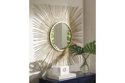 Elspeth Gold Finish Accent Mirror - DMV FurnitureOther Products
