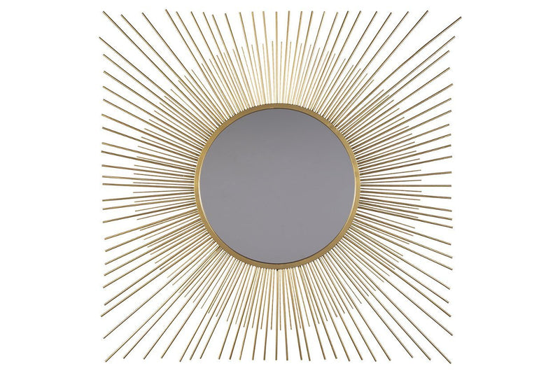 Elspeth Gold Finish Accent Mirror - DMV FurnitureOther Products