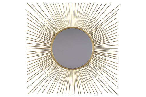 Elspeth Gold Finish Accent Mirror - DMV FurnitureOther Products