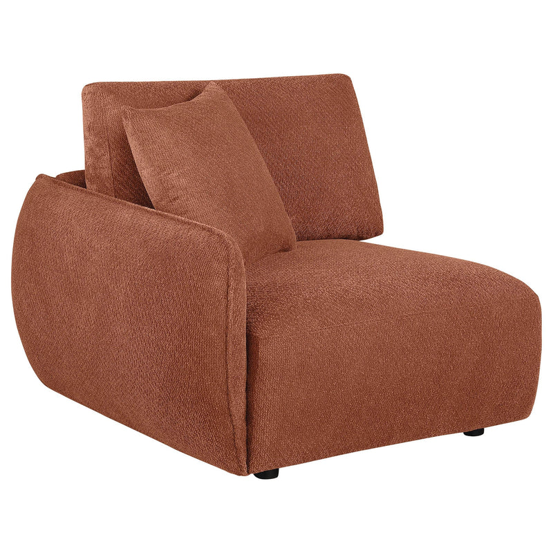 Elysia 5-piece Fabric Upholstered Modular Sectional Sofa Coral - 551891-SETA