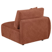 Elysia Fabric Upholstered Modular LAF Chair Coral - 551894LAF