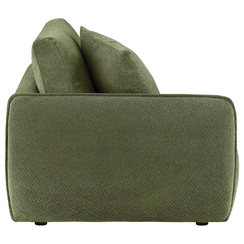 Elysia Fabric Upholstered Modular LAF Chair Green - 551898LAF