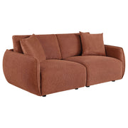 Elysia Fabric Upholstered Modular Lounge Loveseat Coral - 551891-LOVE