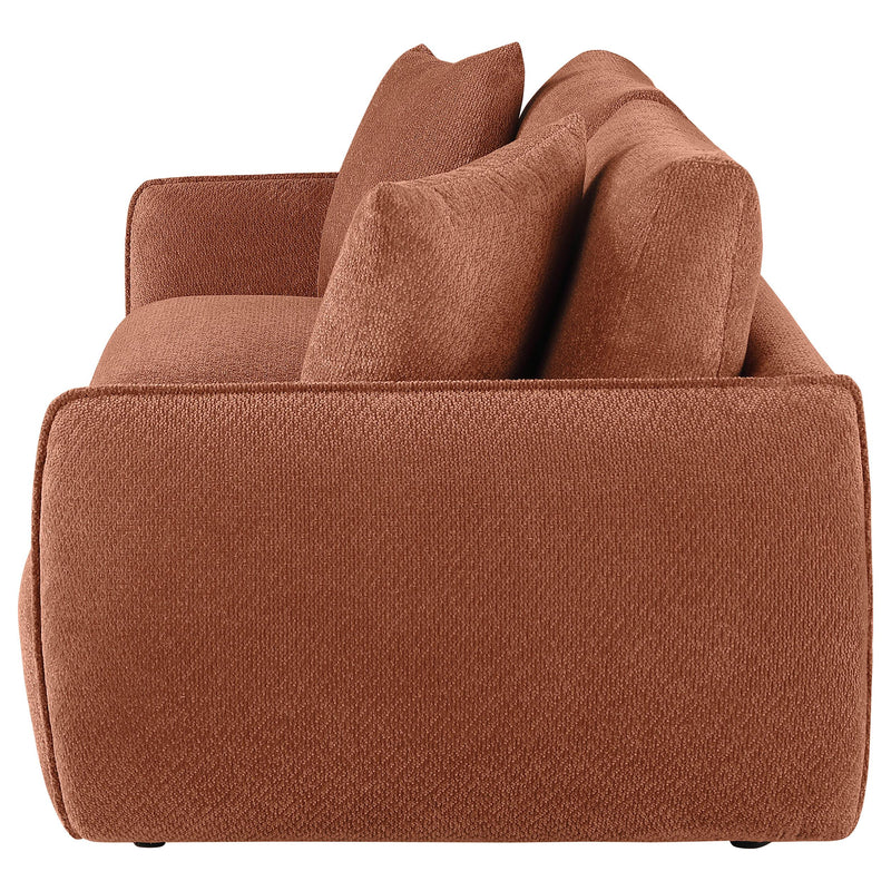 Elysia Fabric Upholstered Modular Lounge Loveseat Coral - 551891-LOVE