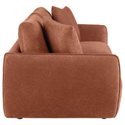 Elysia Fabric Upholstered Modular Lounge Loveseat Coral - 551891-LOVE