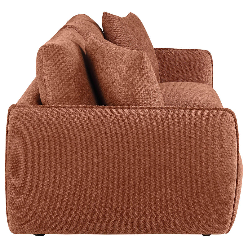 Elysia Fabric Upholstered Modular Lounge Loveseat Coral - 551891-LOVE
