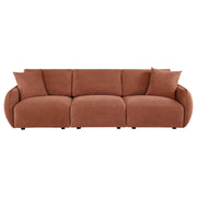 Elysia Fabric Upholstered Modular Lounge Sofa Coral - 551891-SOFA