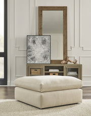 Elyza 5 - Piece Sectional with Ottoman in Linen - DMV Furniture_Preset