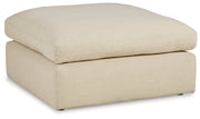 Elyza 5 - Piece Sectional with Ottoman in Linen - DMV Furniture_Preset