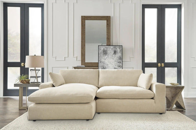 Elyza Linen 2 - Piece LAF Chaise Sectional - DMV FurnitureSectional