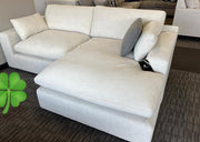 Elyza Linen 2 - Piece RAF Chaise Sectional - DMV FurnitureSectional
