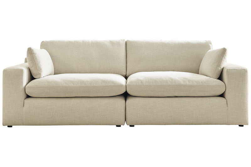 Elyza Linen 2 - Piece Sectional - DMV FurnitureLoveseat