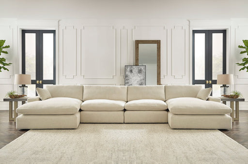 Elyza Linen 4 - Piece Double Chaise Sectional - DMV FurnitureSectional