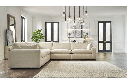 Elyza Linen 5 - Piece Sectional - DMV FurnitureSectional