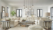 Elyza Linen 8 - Piece Chaise Sectional - DMV FurnitureSectional