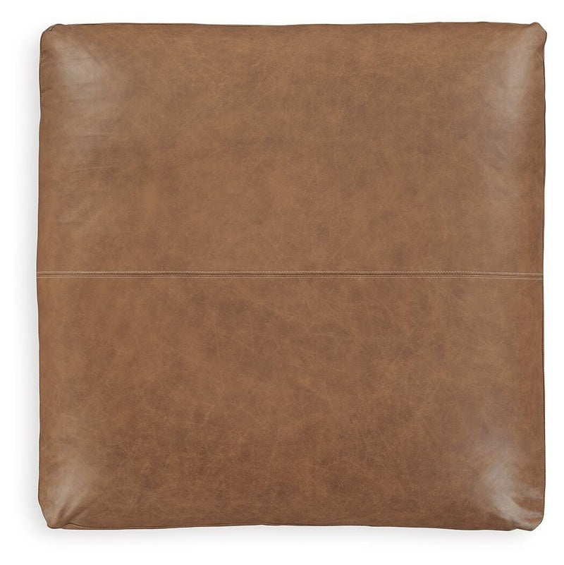 Emilia Caramel 3-Piece Sectional and 2 Ottomans - 30901U2