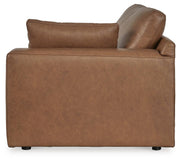 Emilia Caramel 3-Piece Sectional Sofa, 2-Piece Sectional Loveseat and Ottoman - 30901U3