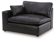 Emilia Sofa and Loveseat in Black - PKG024682