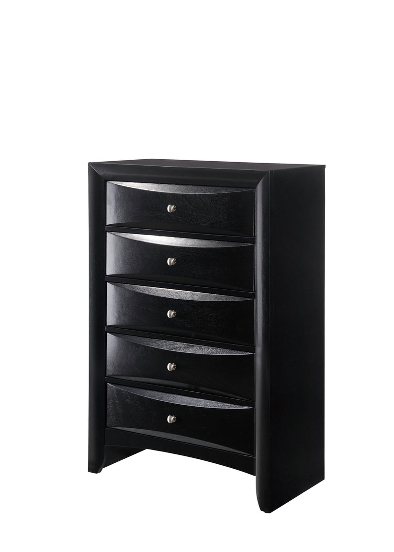 Emily Black Storage Platform Bedroom Set - DMV FurnitureBedroom Set