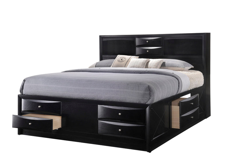 Emily Black Storage Platform Bedroom Set - DMV FurnitureBedroom Set