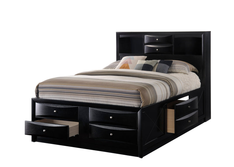 Emily Black Storage Platform Bedroom Set - DMV FurnitureBedroom Set