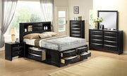 Emily Black Storage Platform Bedroom Set - DMV FurnitureBedroom Set