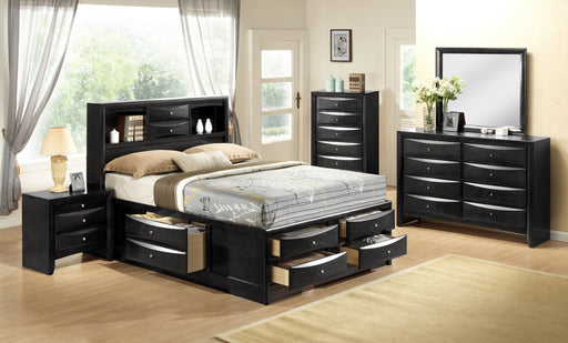 Emily Black Storage Platform Bedroom Set - DMV FurnitureBedroom Set