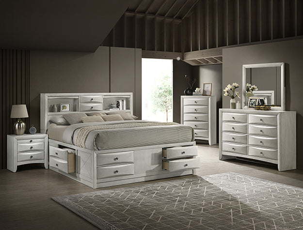 Emily Dresser Top White - B4255-11