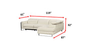 Eminence Sectional W/ Recliner Set - p13982