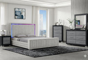Elias/Emma Regular Fb Natural King Bed Group - ELIAS/EMMA-REG-NATURAL-KBG