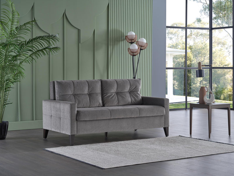 Emmett Theo Gray Sleeper Living Room Set