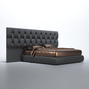 Emporio Black Bed Queen - DMV FurnitureQueen Bed