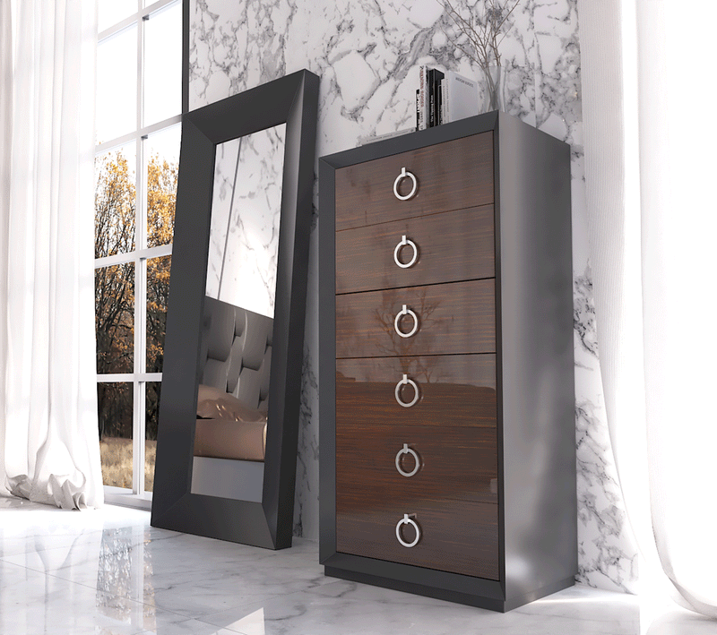 Emporio Black Bedroom Set - DMV Furniture