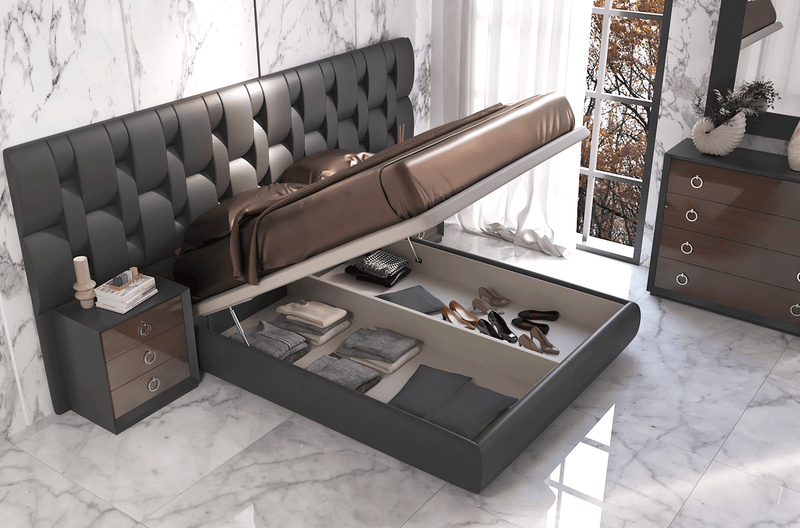 Emporio Black Bedroom SET - p12894