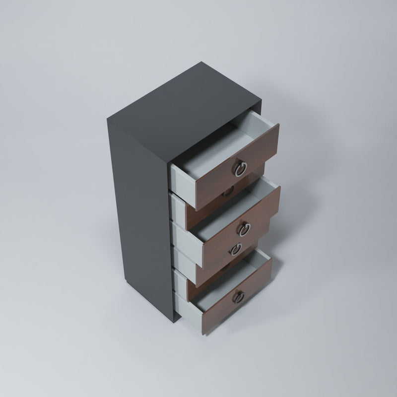 Emporio Black Chest - DMV Furniture