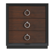 Emporio Black Nightstand - i37497 - DMV Furniture