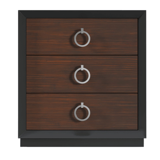 Emporio Black Nightstand - i37497 - DMV Furniture