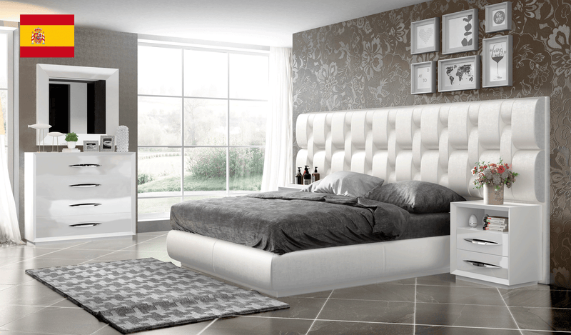 Emporio White Bedroom SET - p9879