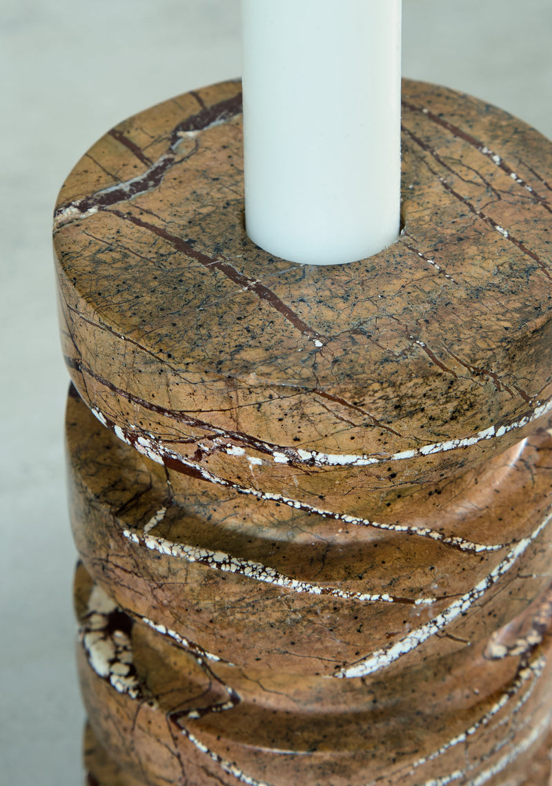 Emsleyfield Tan Candle Holder Set (Set of 2) - A2000735