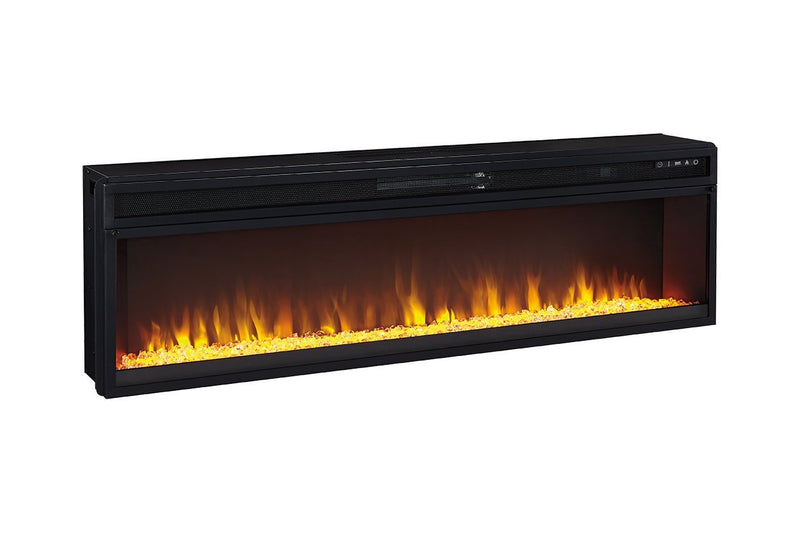 Entertainment Accessories Black Electric Fireplace Insert - DMV FurnitureFireplace