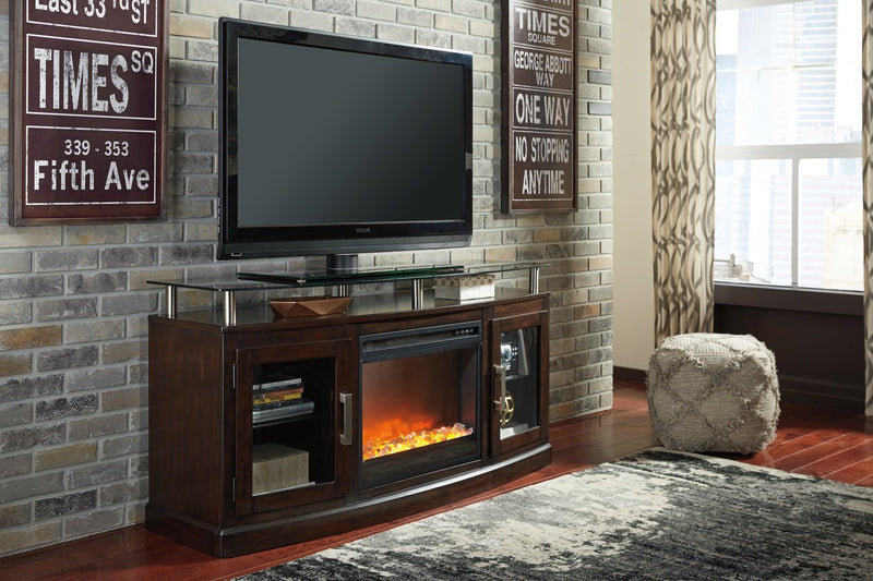 Entertainment Accessories Black Electric Fireplace Insert - DMV FurnitureFireplace