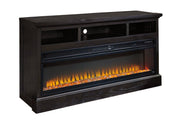 Entertainment Accessories Black Electric Fireplace Insert - DMV FurnitureFireplace