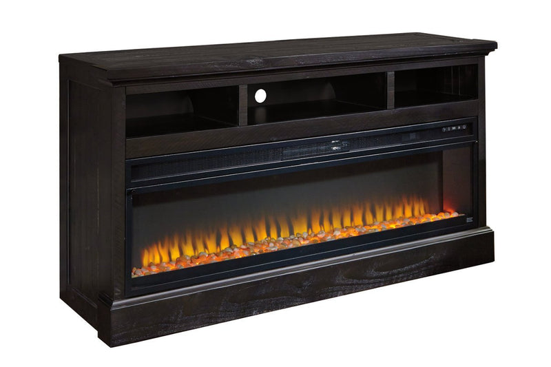 Entertainment Accessories Black Electric Fireplace Insert - DMV FurnitureFireplace