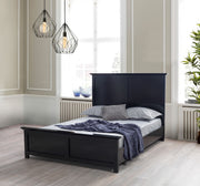 Erika Black 4 pc Queen Bedroom Set - ERIKABEDROOM-4PCQ