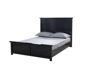 Erika Black 4 pc Queen Bedroom Set - ERIKABEDROOM-4PCQ