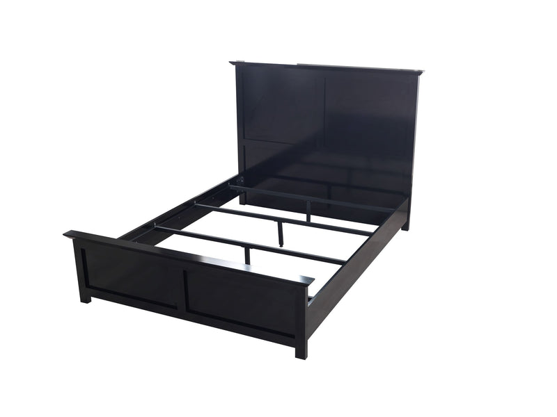 Erika Black 4 pc Queen Bedroom Set - ERIKABEDROOM-4PCQ