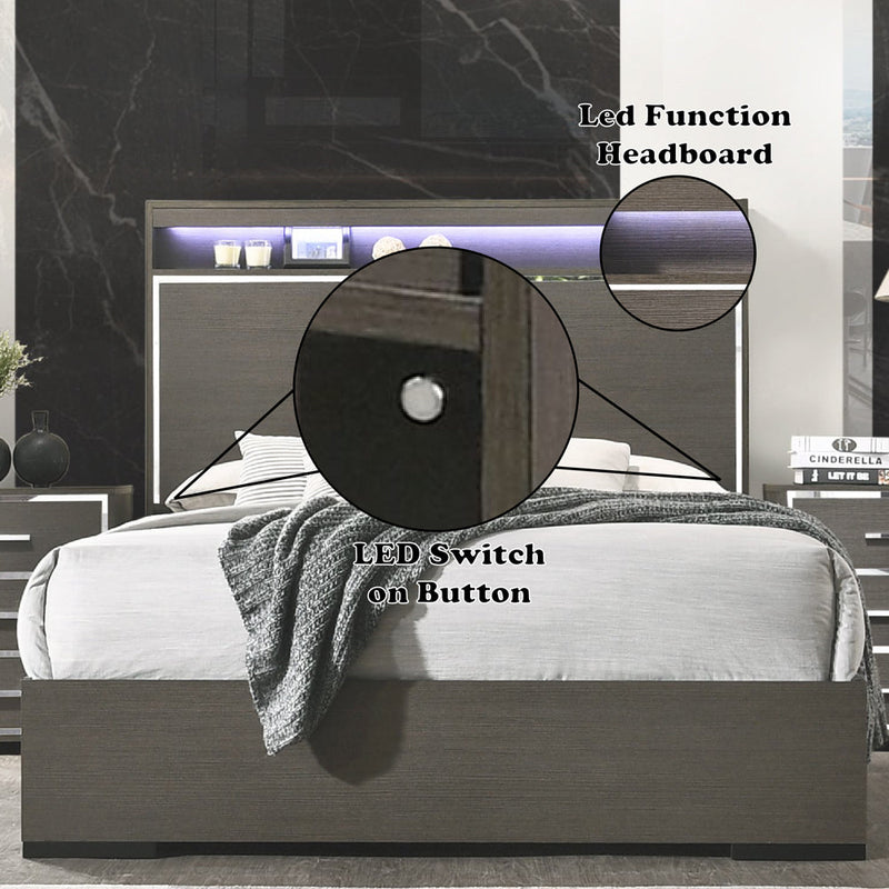 Escher EK Bed - 27647EK