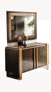 Essenza Buffet / Mirror Set - DMV Furniture